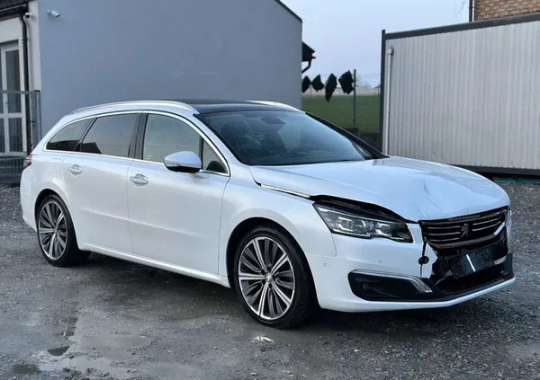 małopolskie Peugeot 508 cena 35000 przebieg: 135779, rok produkcji 2017 z Stopnica